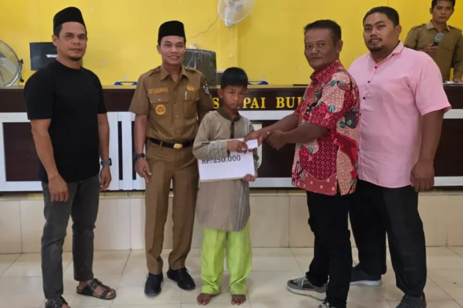 PT Cakra Alam Sejati Berbagai Kebahagiaan Ramadhan 1447 H, Santuni Anak Yatim Piatu di Desa Lipai Bulan dn Desa Terbangiang